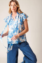 BEAUTY ICON WOVEN TOP Flying Tomato
