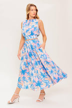 GOLDEN HOUR HARMONY WOVEN TOP AND SKIRT SET Flying Tomato