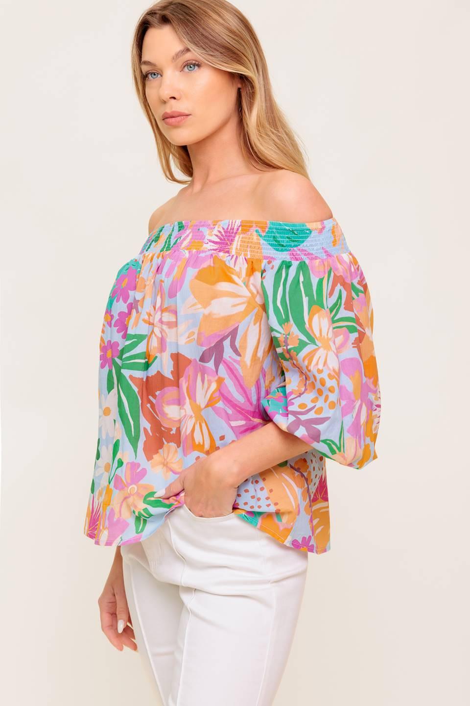 PRECIOUS MOMENT WOVEN TOP Flying Tomato
