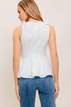 SOFT WHISPER WOVEN TOP Flying Tomato