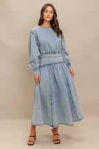 AMERICAN BLEND DENIM TOP Flying Tomato