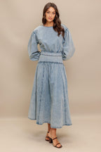 AMERICAN BLEND DENIM TOP Flying Tomato