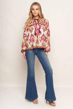 FUSION GROOVE WOVEN TOP Flying Tomato