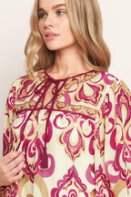 FUSION GROOVE WOVEN TOP Flying Tomato