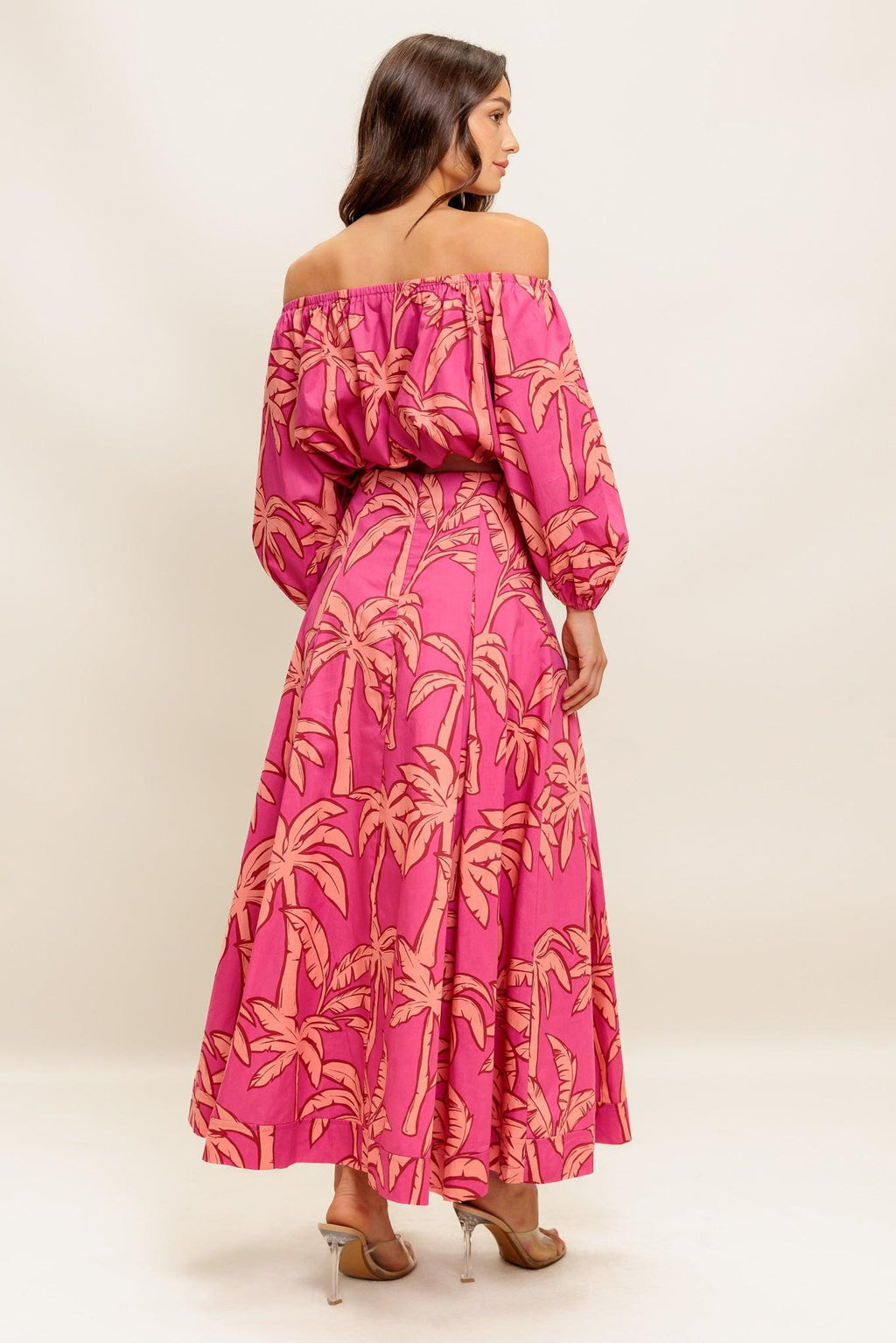PARADISE MATCH WOVEN TOP AND SKIRT SET Flying Tomato