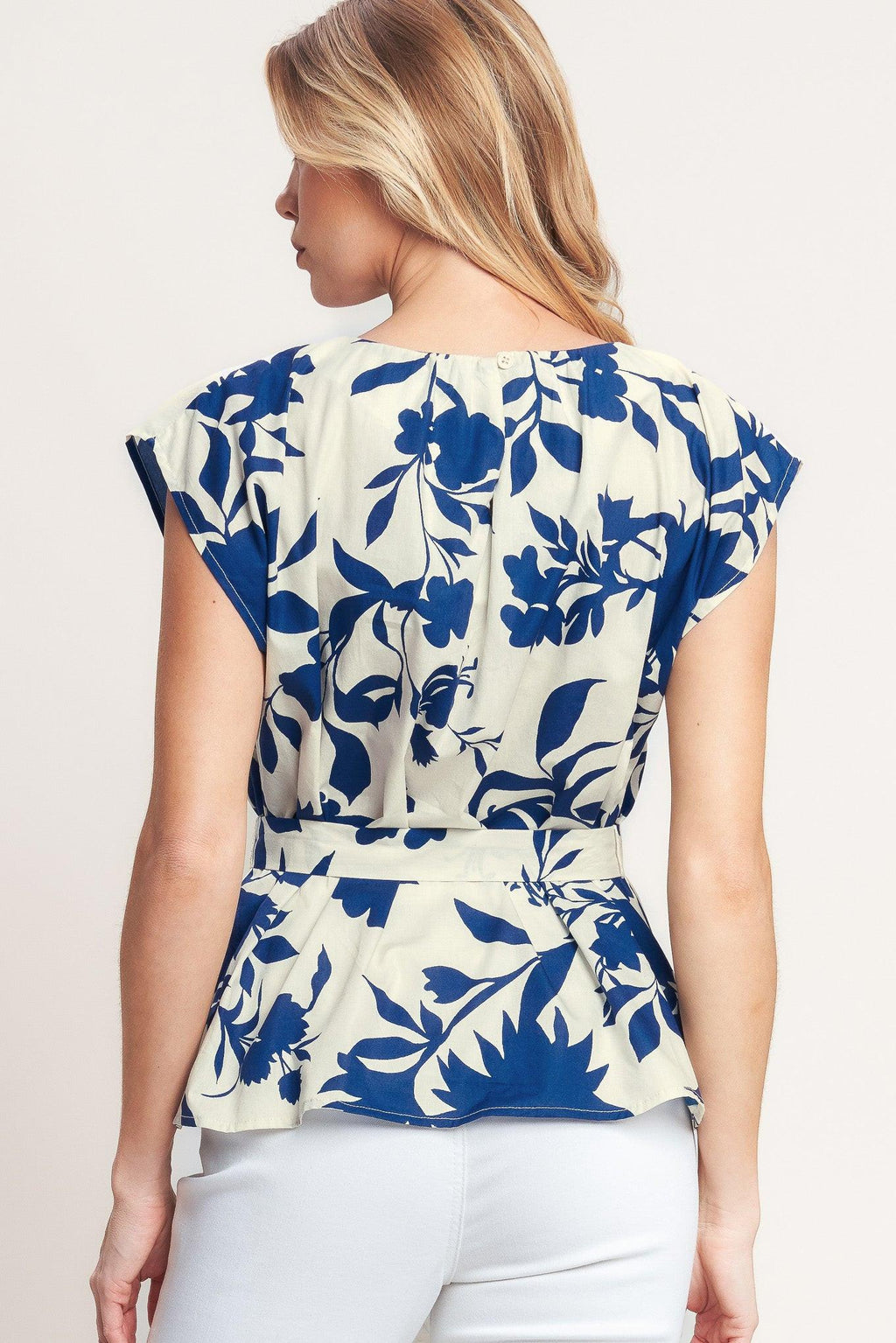LOVE GROWS HERE WOVEN TOP Flying Tomato