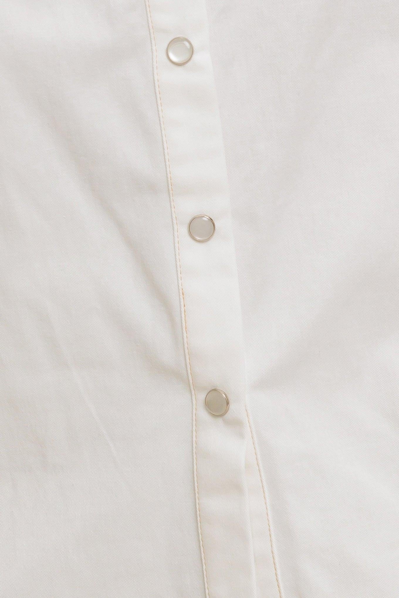 MUSE DETAIL WOVEN TOP Flying Tomato