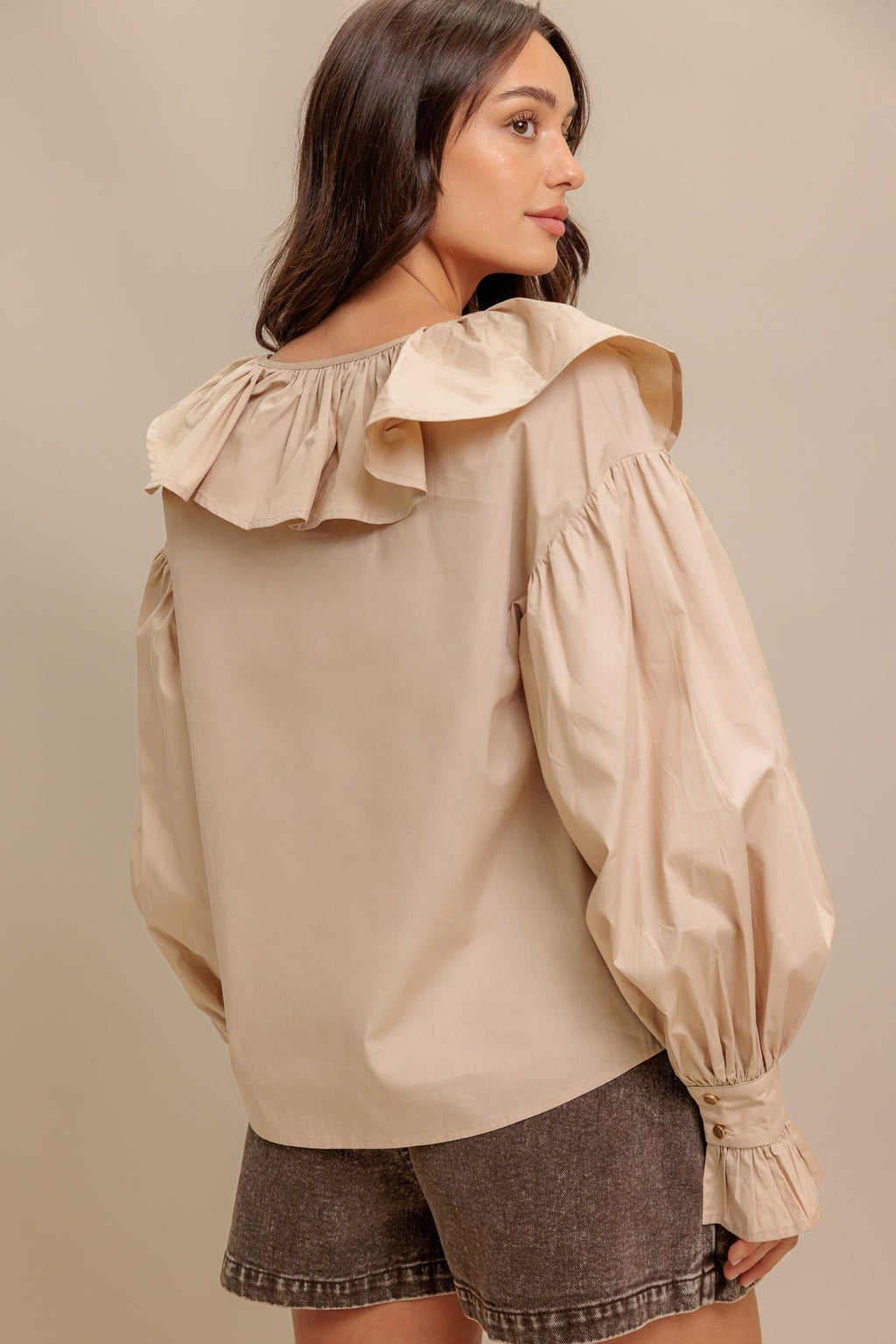 COUTURE CODE WOVEN TOP Flying Tomato