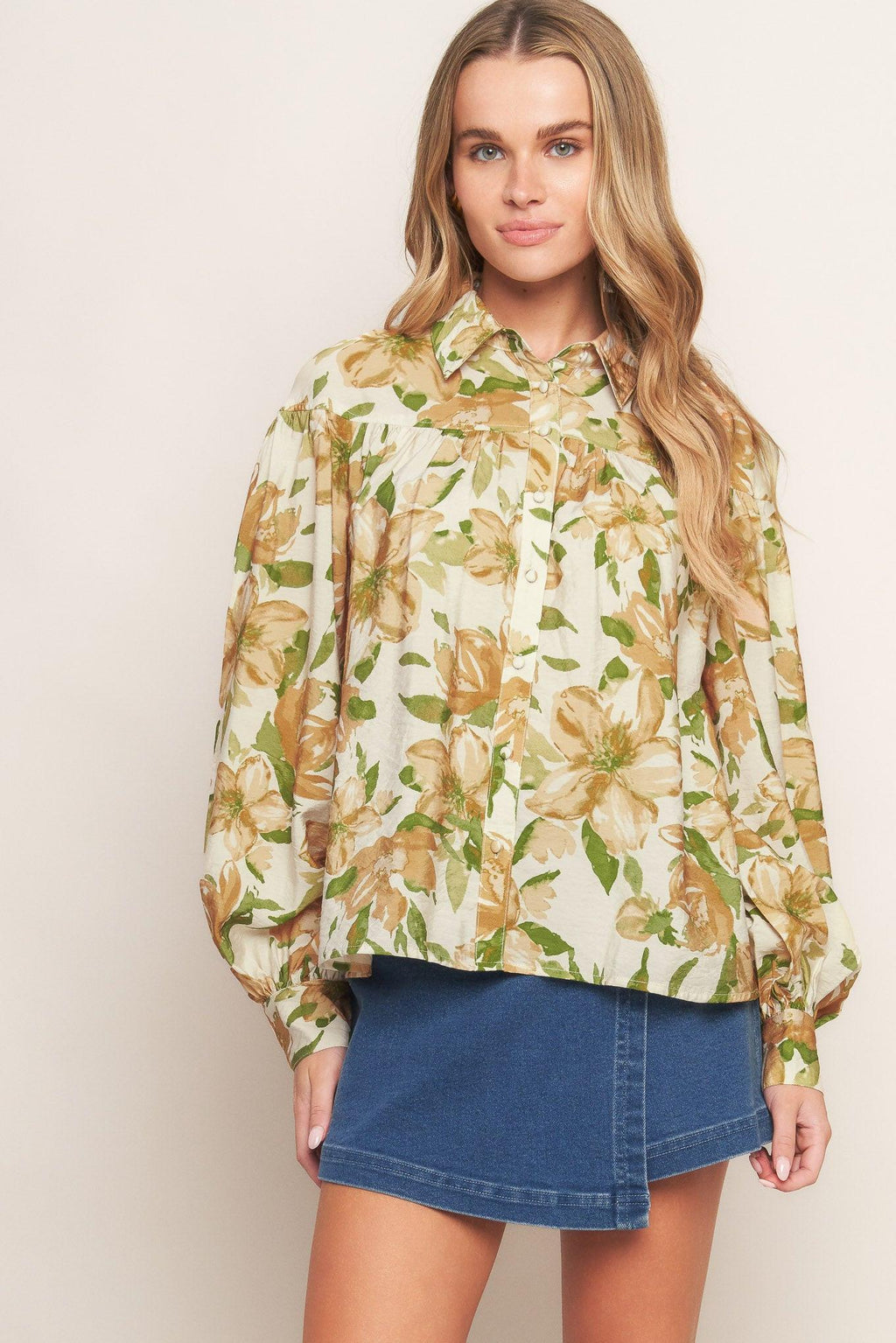 WILDFLOWER BREEZE WOVEN TOP Flying Tomato