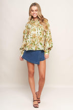 WILDFLOWER BREEZE WOVEN TOP Flying Tomato