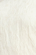 VANILLA SCALLOP WOVEN TOP Flying Tomato