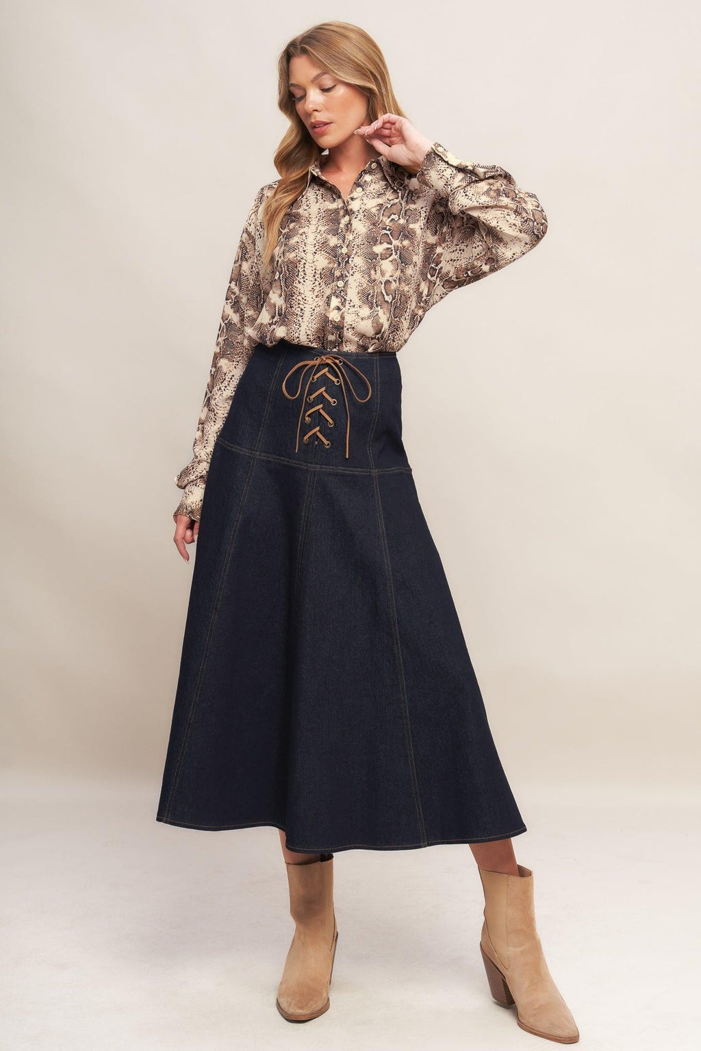 URBAN GODDESS WOVEN TOP Flying Tomato