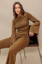 FLARE TOUCH SOLID TUNIC TOP Flying Tomato