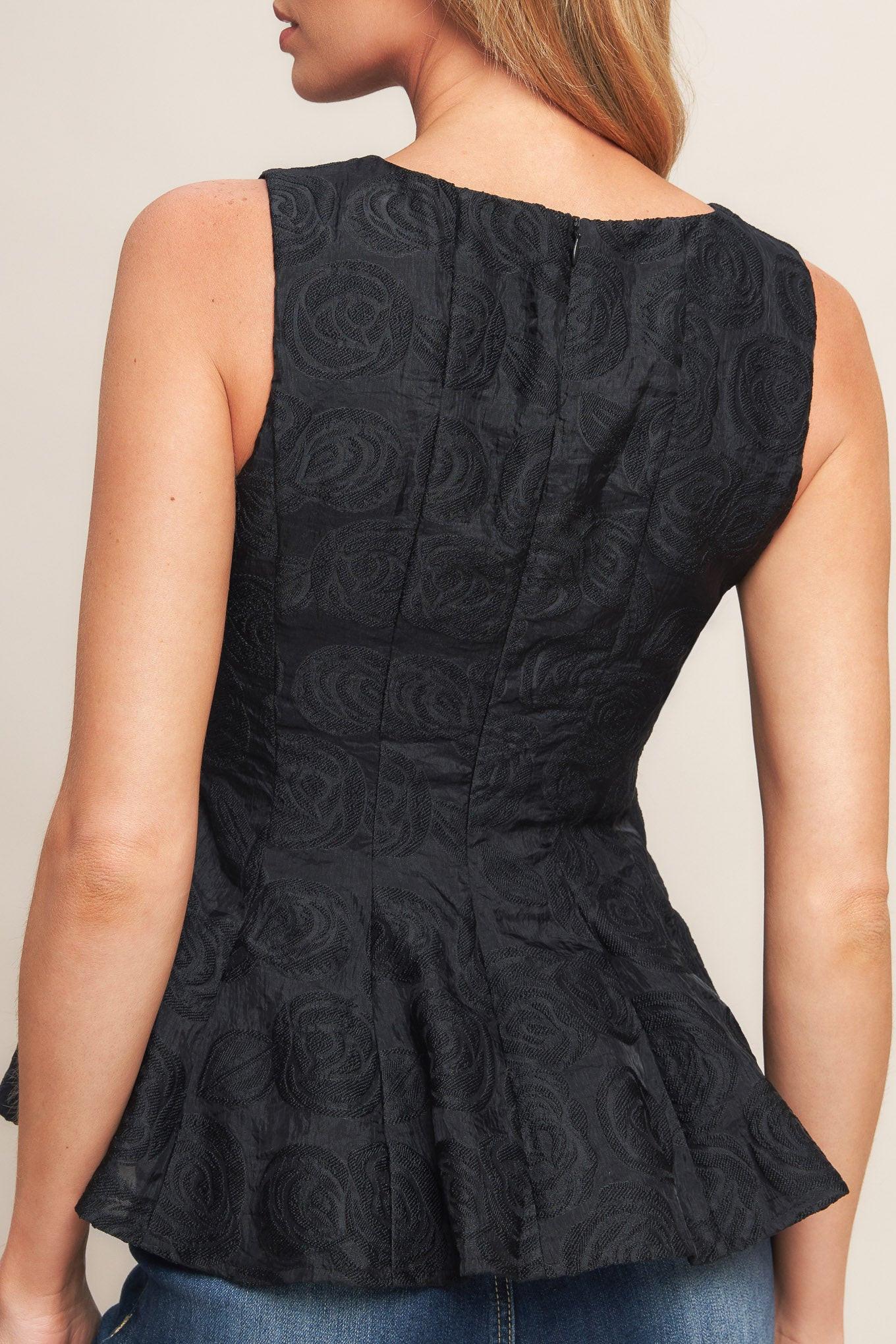 URBAN ELEGANCE WOVEN TOP Flying Tomato