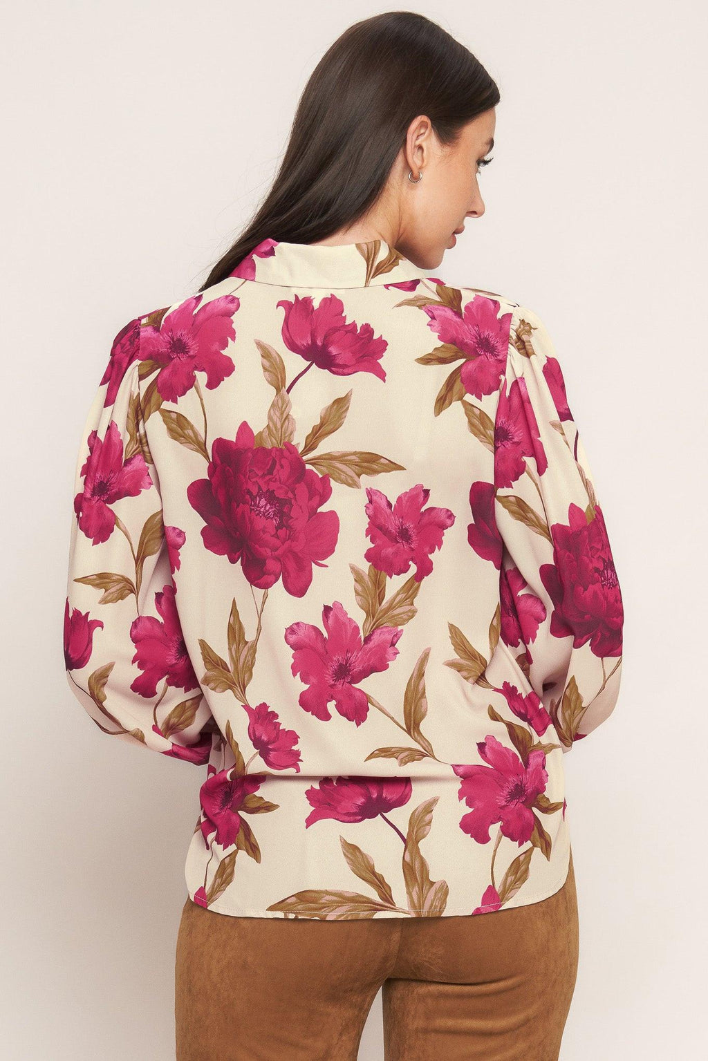 ROSEWOOD RETRO WOVEN TOP Flying Tomato