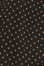 MIDNIGHT DOT CHIC WOVEN TOP Flying Tomato