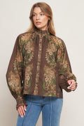 CELEBRITY MOMENT WOVEN TOP Flying Tomato