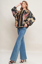 ROYAL TAPESTRY WOVEN TOP Flying Tomato