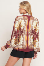 RENAISSANCE DREAM WOVEN TOP Flying Tomato