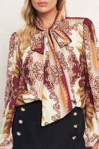 RENAISSANCE DREAM WOVEN TOP Flying Tomato