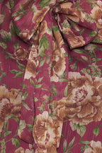 WHISPERING GARDEN WOVEN TOP Flying Tomato