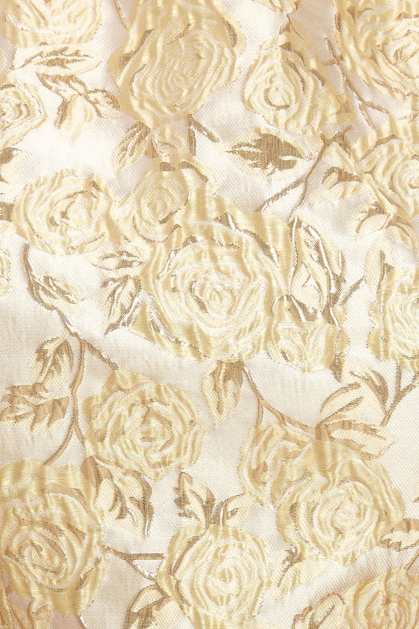 CANDLELIGHT BLOOM JACQUARD WOVEN TOP Flying Tomato