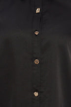 BLACK ORBIT WOVEN TOP Flying Tomato
