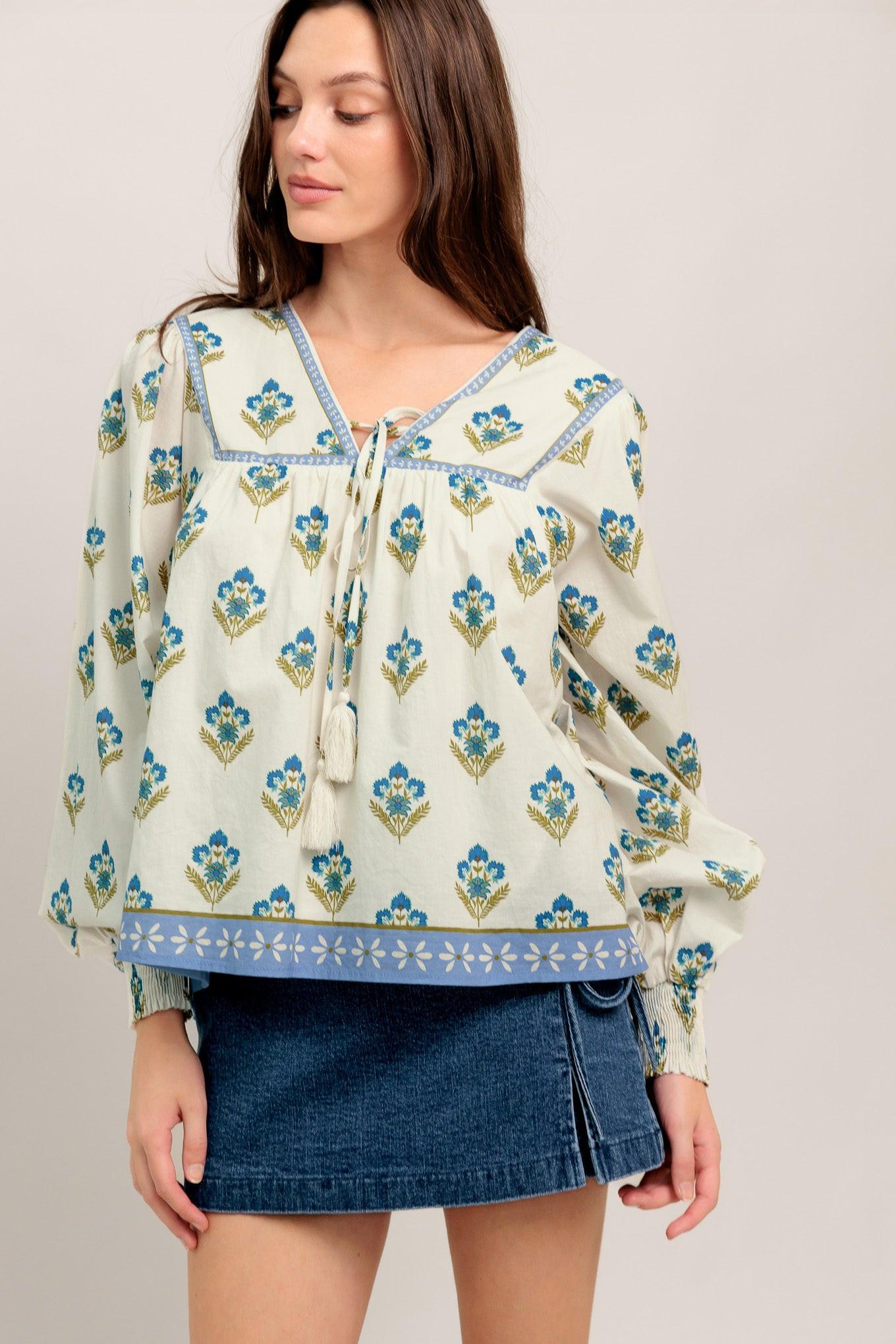 FROM COFFEE RUNS TO WEEKENDS WOVEN TOP Flying Tomato