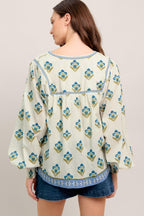FROM COFFEE RUNS TO WEEKENDS WOVEN TOP Flying Tomato