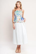 MADE FOR DAYDREAMS WOVEN TOP Flying Tomato