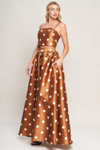 CHIC POLKA FLOW WOVEN TOP Flying Tomato