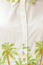 PALM CURRENT WOVEN TOP Flying Tomato
