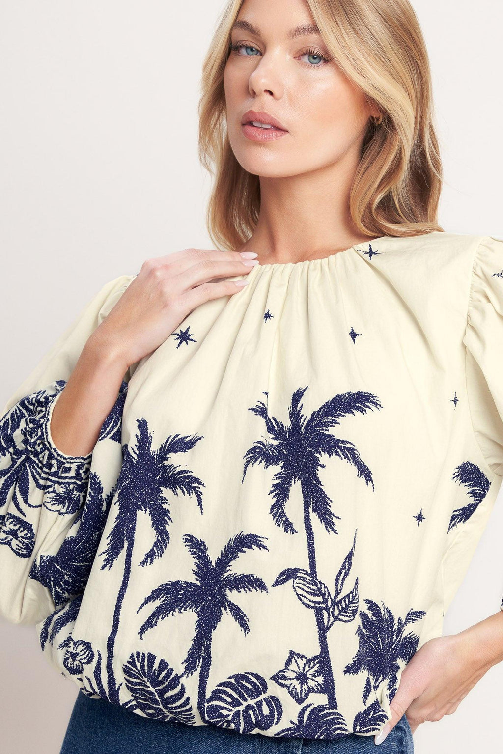 BOHO CONSTELLATION  WOVEN TOP Flying Tomato