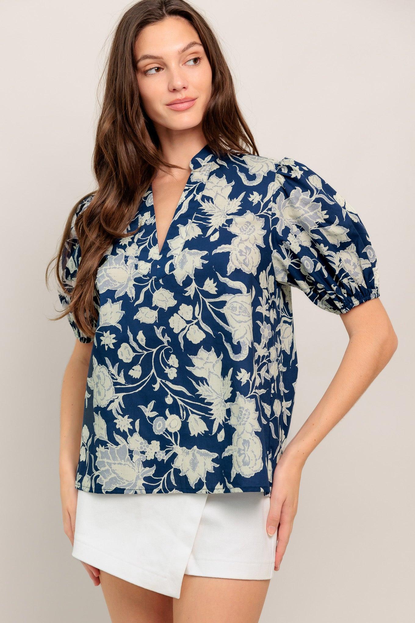 FEELING ROMANTIC WOVEN TOP Flying Tomato
