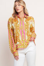 VINTAGE HEIRESS WOVEN TOP Flying Tomato