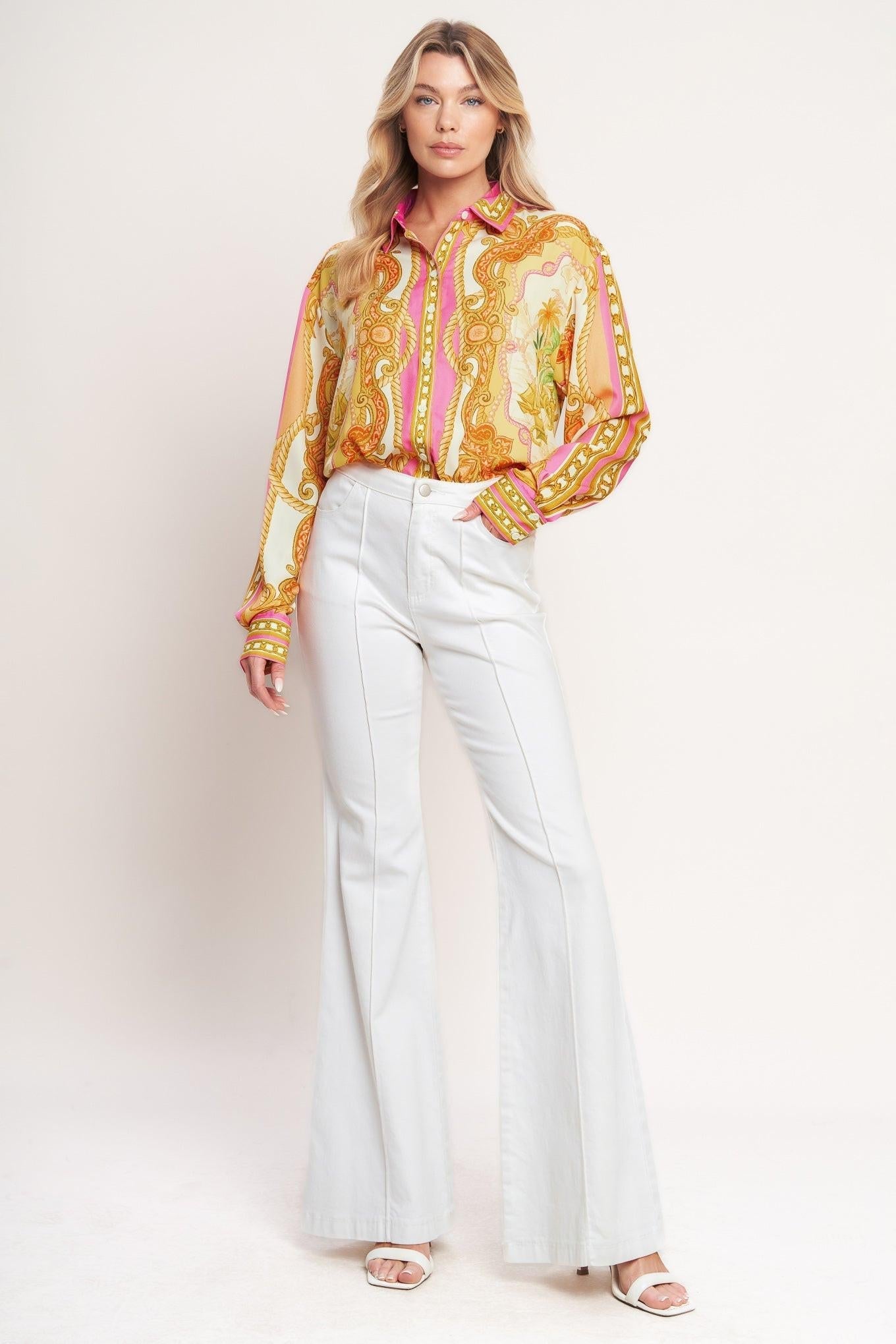 VINTAGE HEIRESS WOVEN TOP Flying Tomato