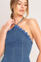 SUNNY DAY DENIM TOP Flying Tomato