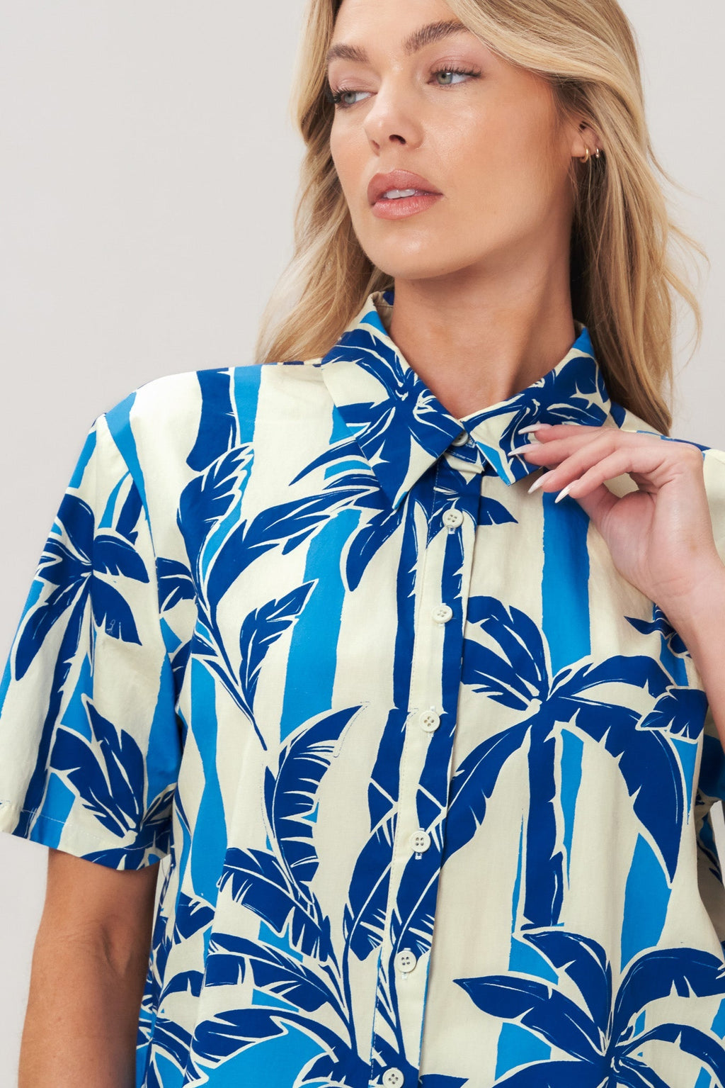 NOIR RESORT WOVEN TOP Flying Tomato