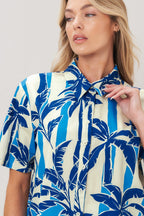 NOIR RESORT WOVEN TOP Flying Tomato