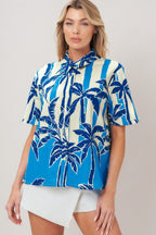 NOIR RESORT WOVEN TOP Flying Tomato