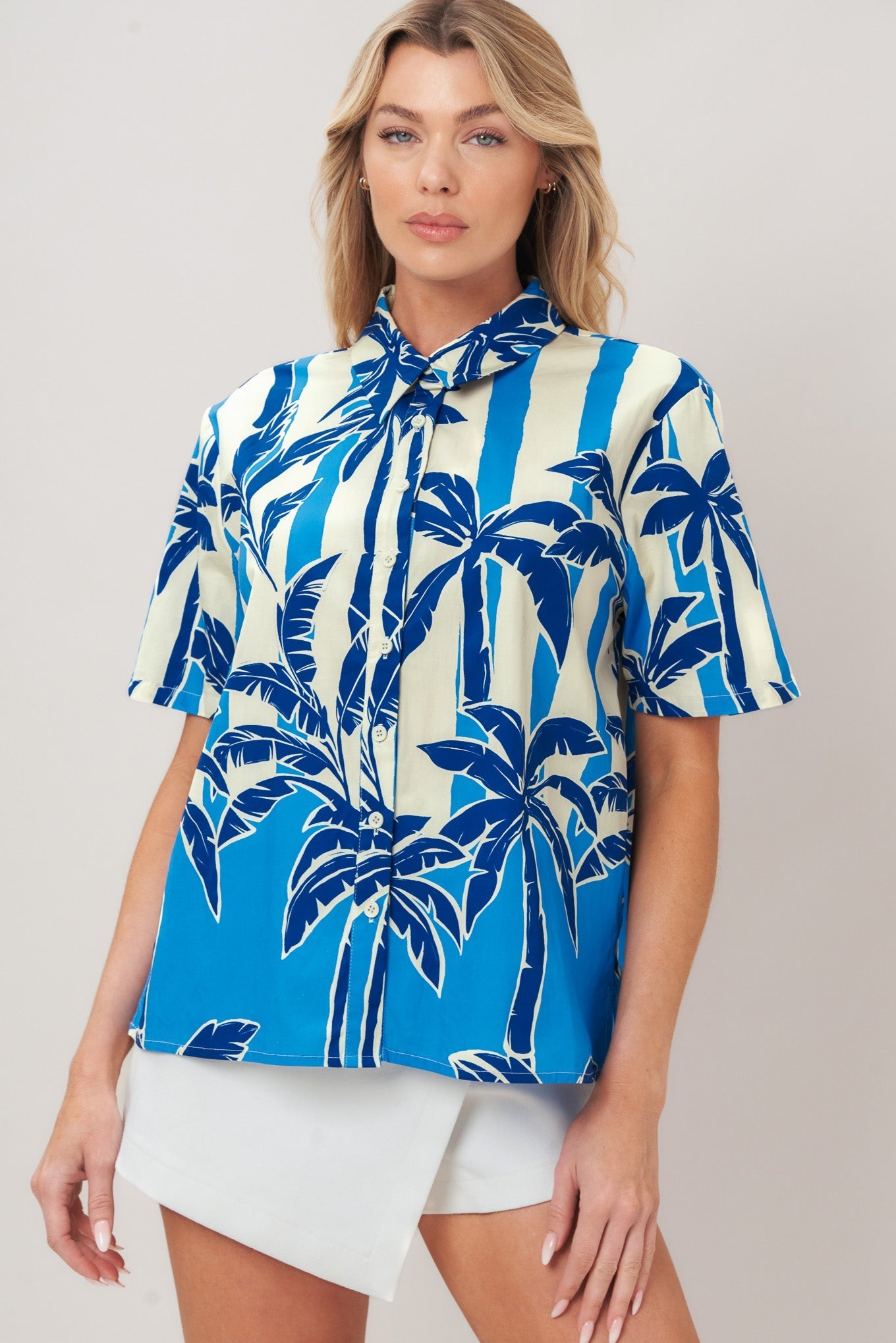 NOIR RESORT WOVEN TOP Flying Tomato