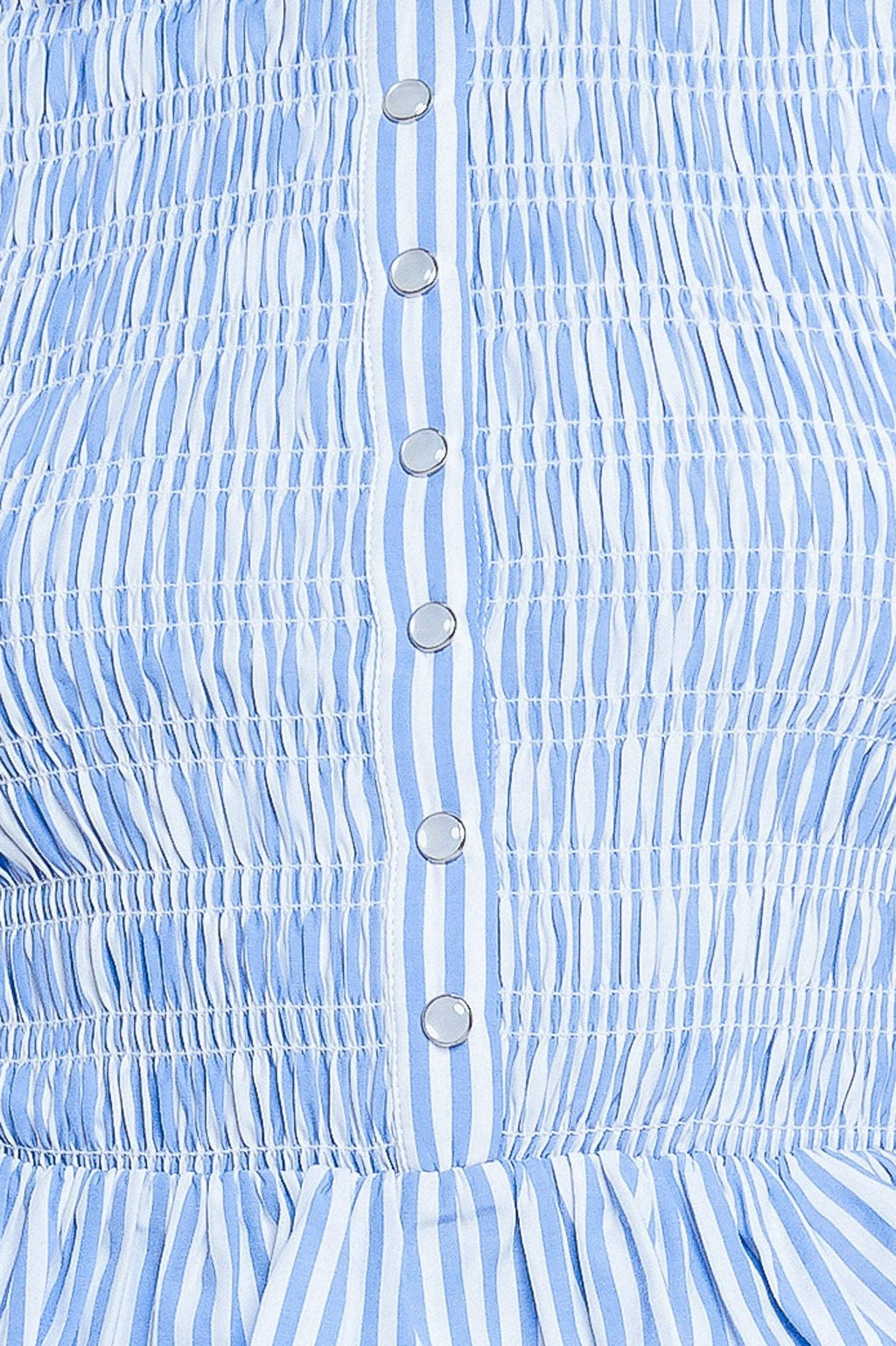 EFFORTLESSLY SWEET STRIPED WOVEN TOP Flying Tomato