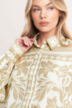 PALM BAZAAR WOVEN TOP Flying Tomato