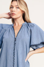 WEEKEND WANDERER WOVEN TOP Flying Tomato