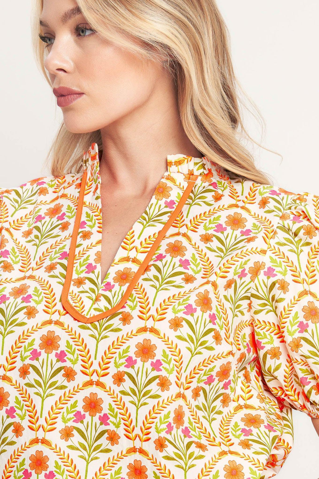 JUST ADD SUNSHINE WOVEN TOP Flying Tomato