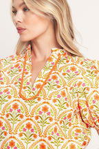 JUST ADD SUNSHINE WOVEN TOP Flying Tomato
