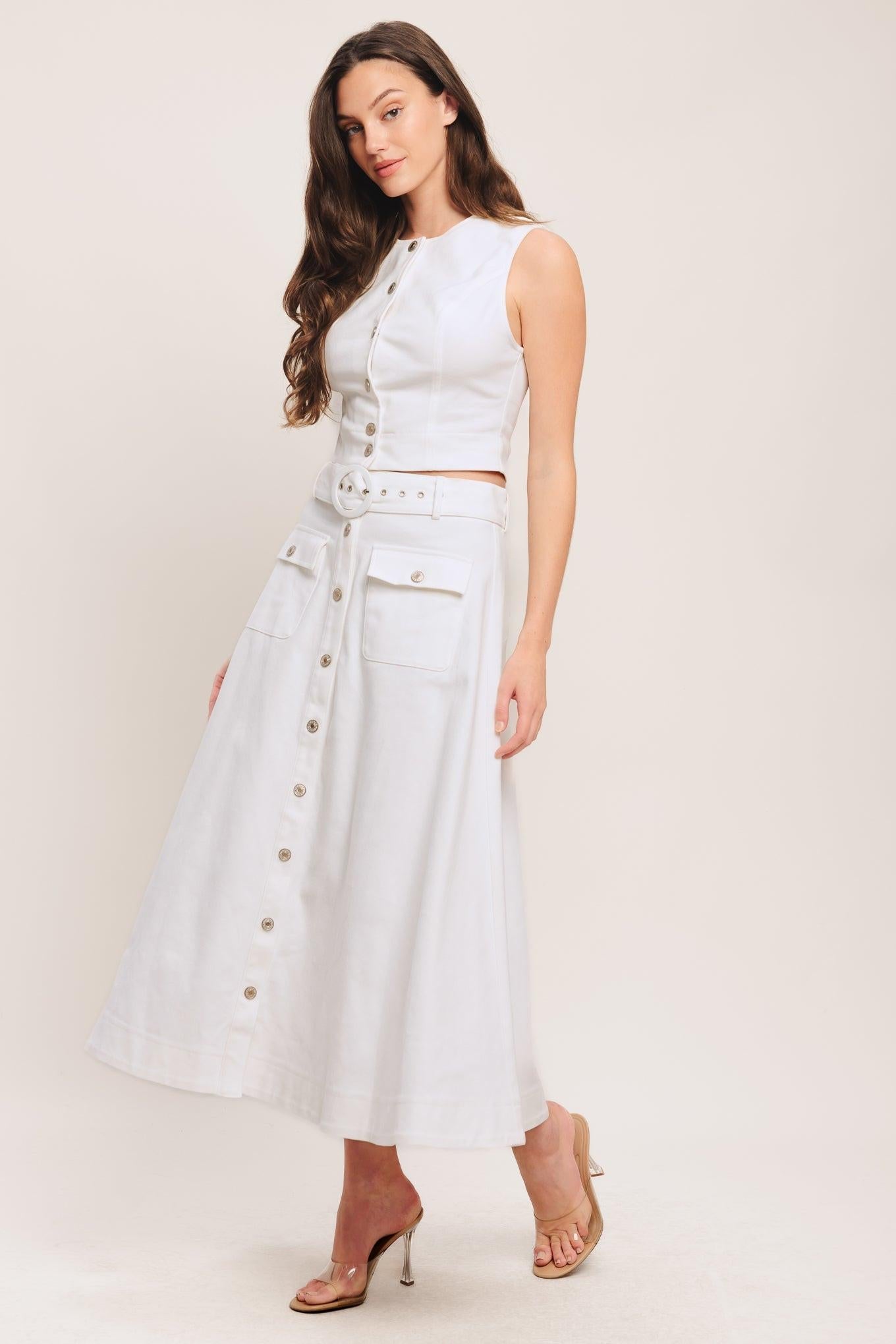 EASY WEAR WESTERN WOVEN TOP Flying Tomato