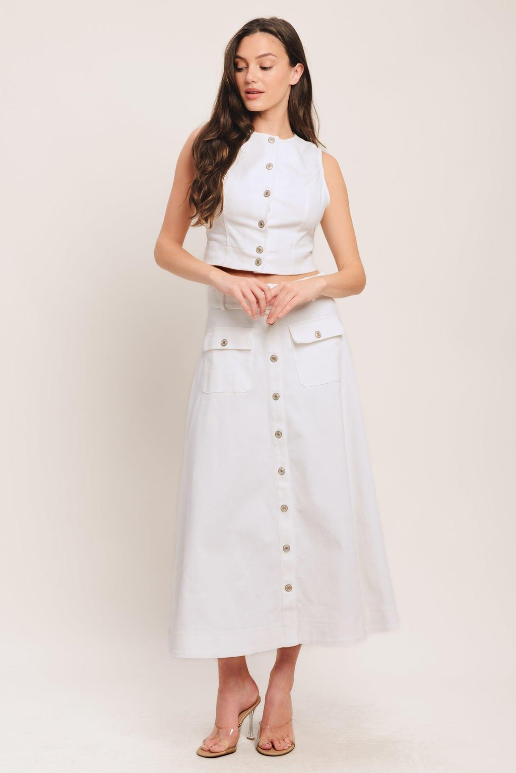 EASY WEAR WESTERN WOVEN TOP Flying Tomato