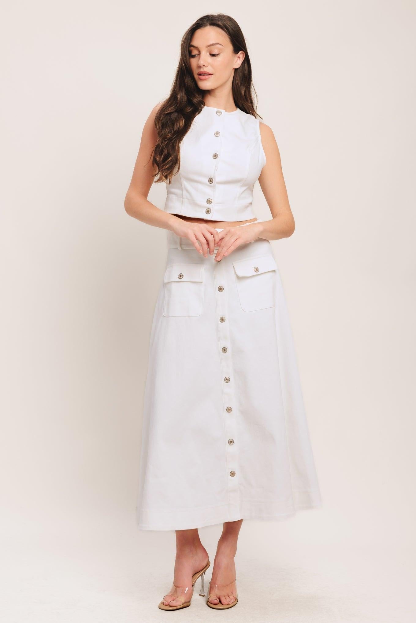 EASY WEAR WESTERN WOVEN TOP Flying Tomato