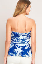 SANTORINI PALM POWER MESH TUBE TOP Flying Tomato